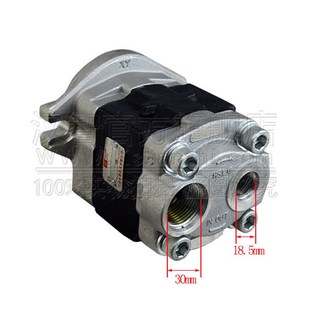 液压齿轮泵岛津SGP1A31合力H2000 齿轮油泵 C240叉车配件液压增压