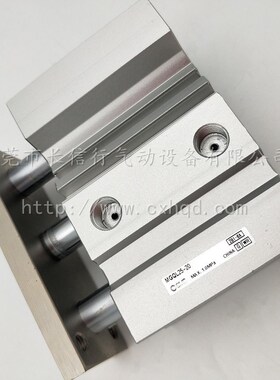 SMC原装三杆气缸MGQL63-25/30/40/50/75/100/125/150/175/200薄型