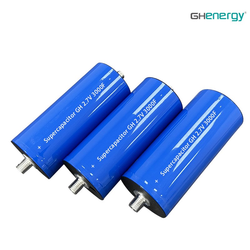 2.7V额定电压3000F超级电容大功率长寿命约100000次循环高温低温