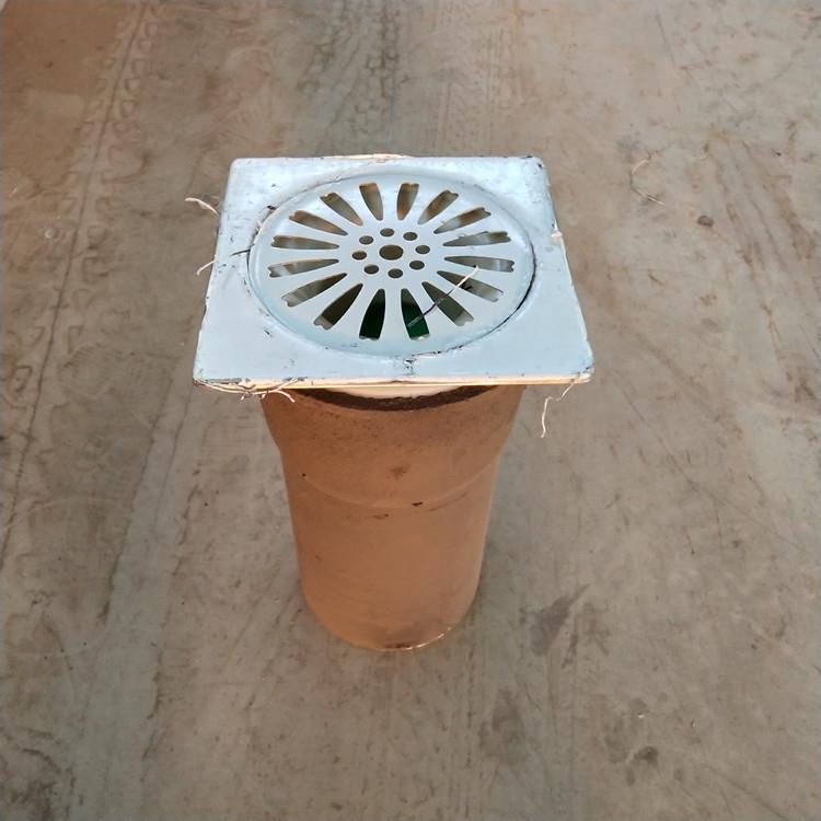 厂家供应铸铁地漏防返溢地漏丝扣地漏侧排地漏DN50-200