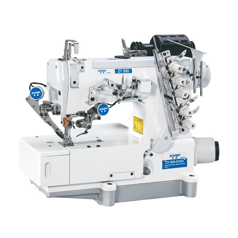 ZY500-01DA直驱自动剪线绷缝机 打边机佐屹缝纫机sewing machine