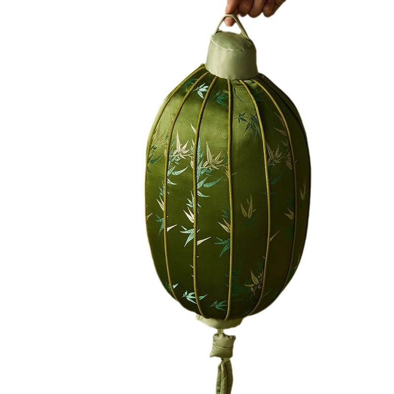 新中式氛围感灯笼抱枕客厅装饰异形创意挂件中国风摆件圆柱形靠枕