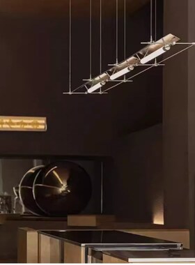 蔡烈超Mario Tsai马扎灯长条餐厅吊灯后现代创意简约个性吧台灯具