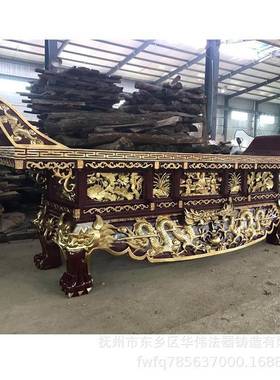 厂家实木供桌香樟木寺院供桌元宝桌寺庙樟木供桌供案