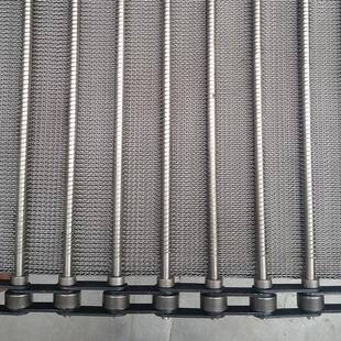 厂家出售不锈钢链条网带宁津卓远机械及行业设备人字形网带