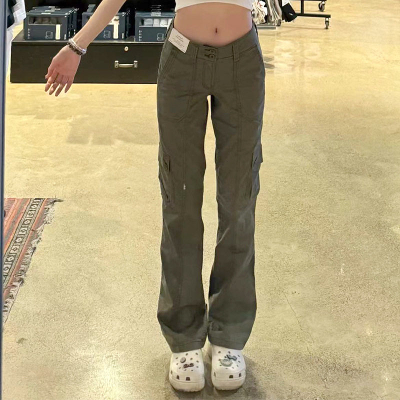 hollister小海鸥美式复休闲裤