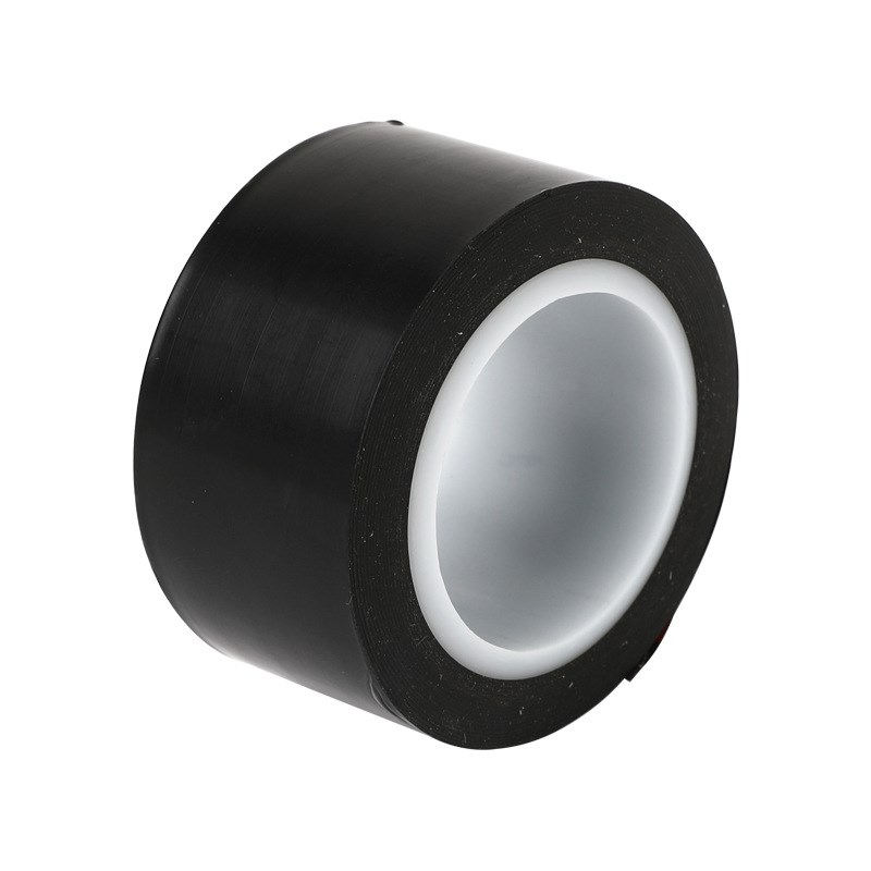 厂家供应黑色铁氟龙膜胶带耐磨隔热耐高温封口绝缘铁氟龙膜胶带