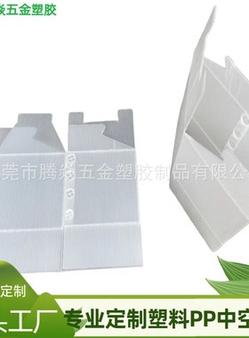 厂家供应中空板 黑色防静电pp塑料板 分层隔板骨架箱定 制中空箱