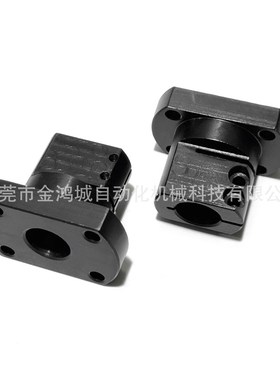 开口光轴支撑固定底座导向轴支座CLSB 双切边法兰型RBT钢制