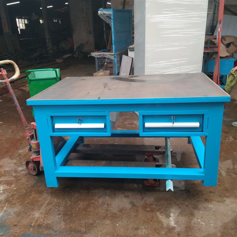 重型钳工工作台防静电维修桌不锈钢装配打包车间流水线实验工作桌