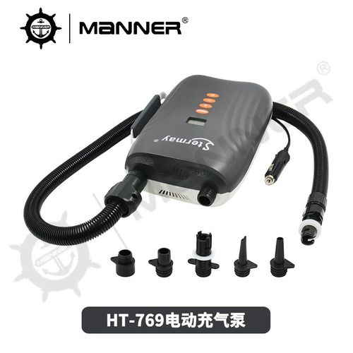SUP桨板充气泵12V车载电动高压泵皮划艇橡皮艇充气帐篷充气打气泵