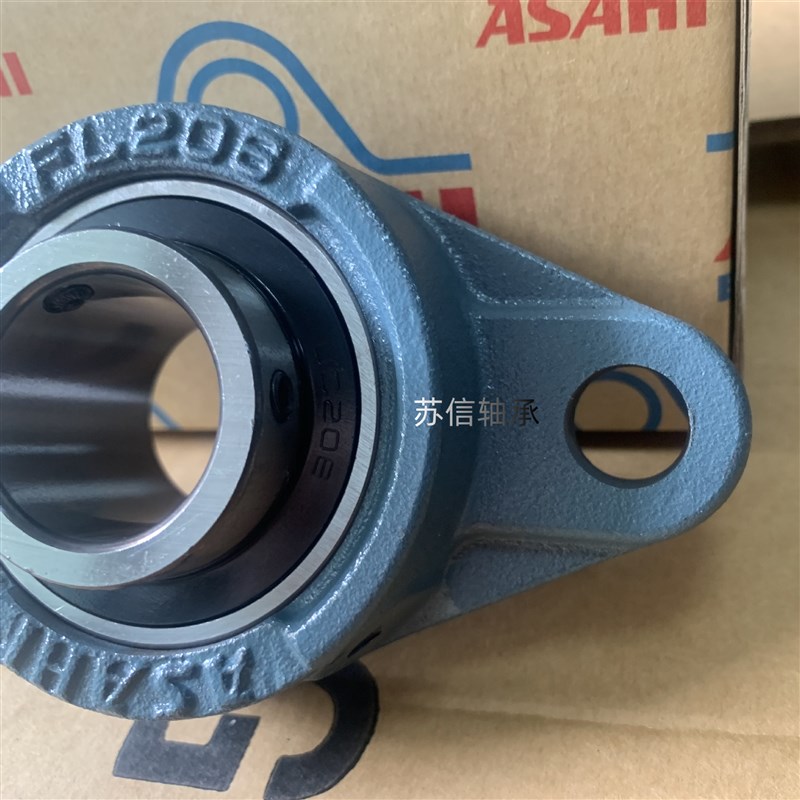 进口日本ASAHI菱形带座轴承UCFL204 FL205 FL206 FL207 FL208 209
