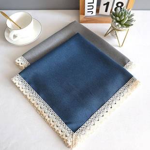 原创加厚棉麻打印机防尘罩冰箱洗衣机防尘盖巾床头柜盖布电脑防灰