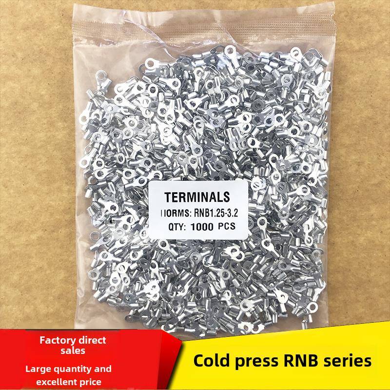 裸端圆o型Rnb1.25-3/3.2/3.5/5.5/2-4/5/6/8/10Mm冷压端子座