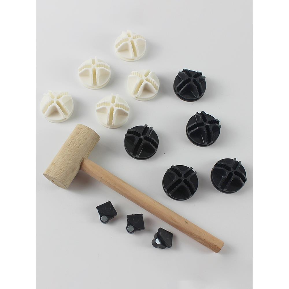 diy铁网魔片宠物围栏拼接通用配件卡扣固定组装猫狗笼子球形十字