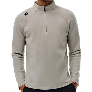 休闲运动保暖宽松青少年半拉链上衣 长袖 乐途外套男女同款 秋冬新款