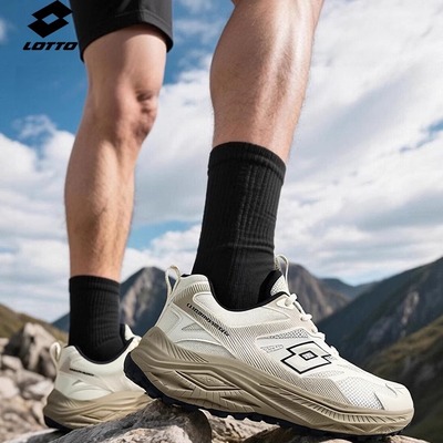 乐途男鞋越野跑鞋缓震防滑耐磨