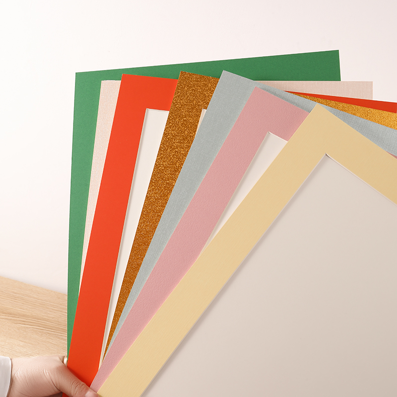 纸质相框用内衬卡纸装裱6 7 8 A3 A4寸照片彩绘素描简易裱画画框