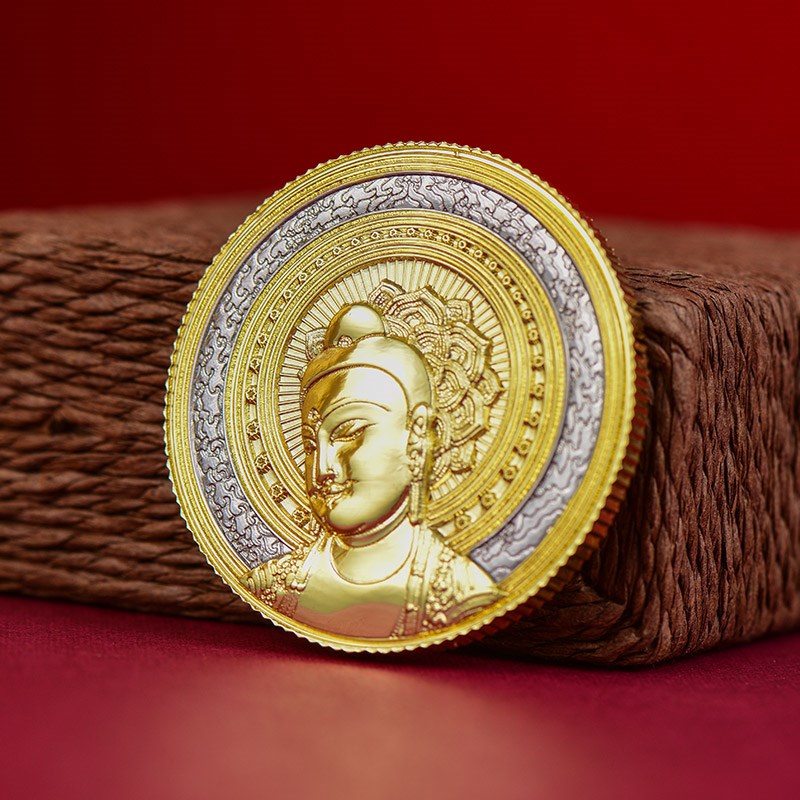 新疆吐鲁番博物馆合金金属纪念币徽章生日礼物送男女生妇女节礼品