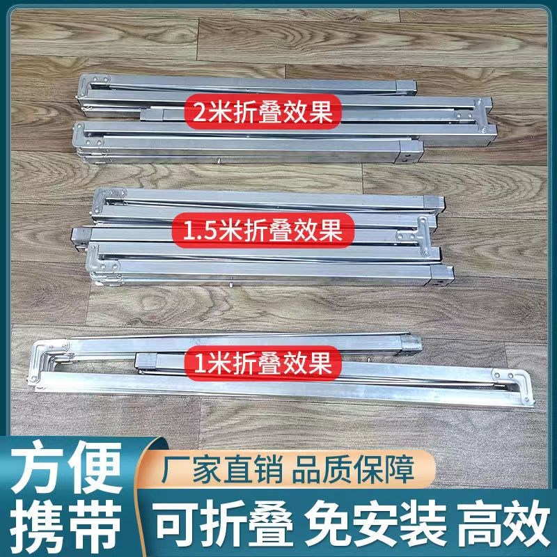 新款加厚摆地摊货架直角防塌陷摆摊折叠桌多功能夜市摆摊神器架子