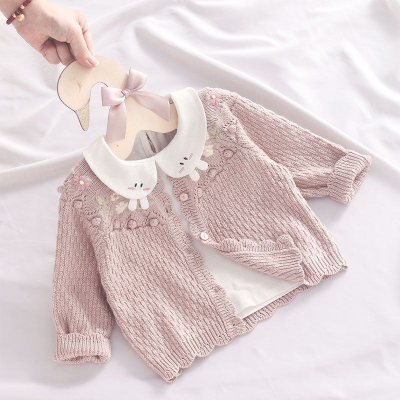 2025新款女童洋气外套1-3岁宝宝针织开衫6婴儿毛衣外搭公主春秋装,童装/婴儿装/亲子装,毛衣/针织衫,淘宝优惠券,粉丝福利购,淘宝优惠卷