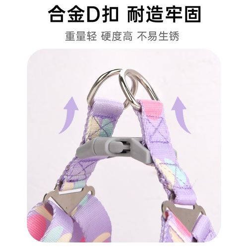 狗狗牵引绳宠物背带遛狗绳中小型犬柯基比熊外出专用狗链子防爆冲