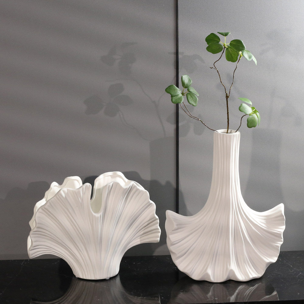 抽象银杏叶陶瓷摆件摆件客厅室内软装桌面高级感工艺品家居饰品,家居饰品,装饰摆件,淘宝优惠券,粉丝福利购,淘宝优惠卷