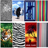 超大浴巾特大号印花浴巾超细纤维成人比纯棉吸水沙滩旅行个性