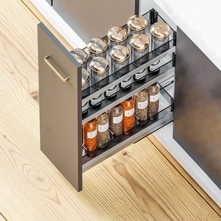 窄250调味蓝矮200厨房300拉篮橱柜内置物架350抽屉400连体小拉兰