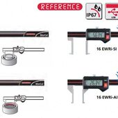 德国马尔无线传输卡尺16EWRi AI内沟槽测量爪防水防尘4103380