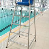 看台椅 救生员座椅 泳池专用观望椅 不锈钢救生椅 泳池救生设备