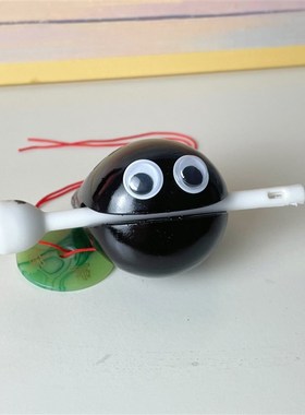 敲敲小木鱼烦恼全消小号木雕可爱随身不生气摆件解压玩具礼物