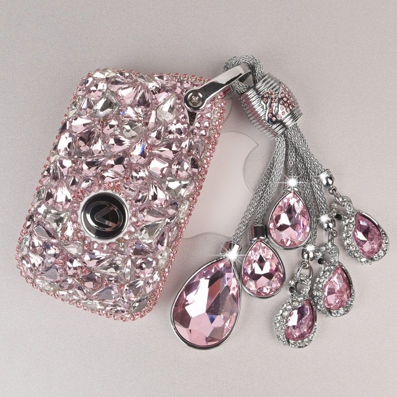 适用于雷克萨斯钥匙包镶钻女NX200套IS300RC壳ES250扣RX300LX570