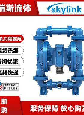 现货SKYLINK气动双隔膜泵SK40/3AAA/EEEE/OBO气阀1.5寸DN40