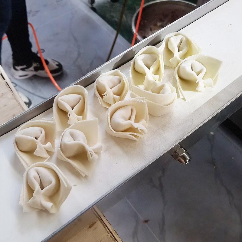 新款元馄饨机全自动仿手工抄手机食堂商用扁肉云吞成型机扁食机