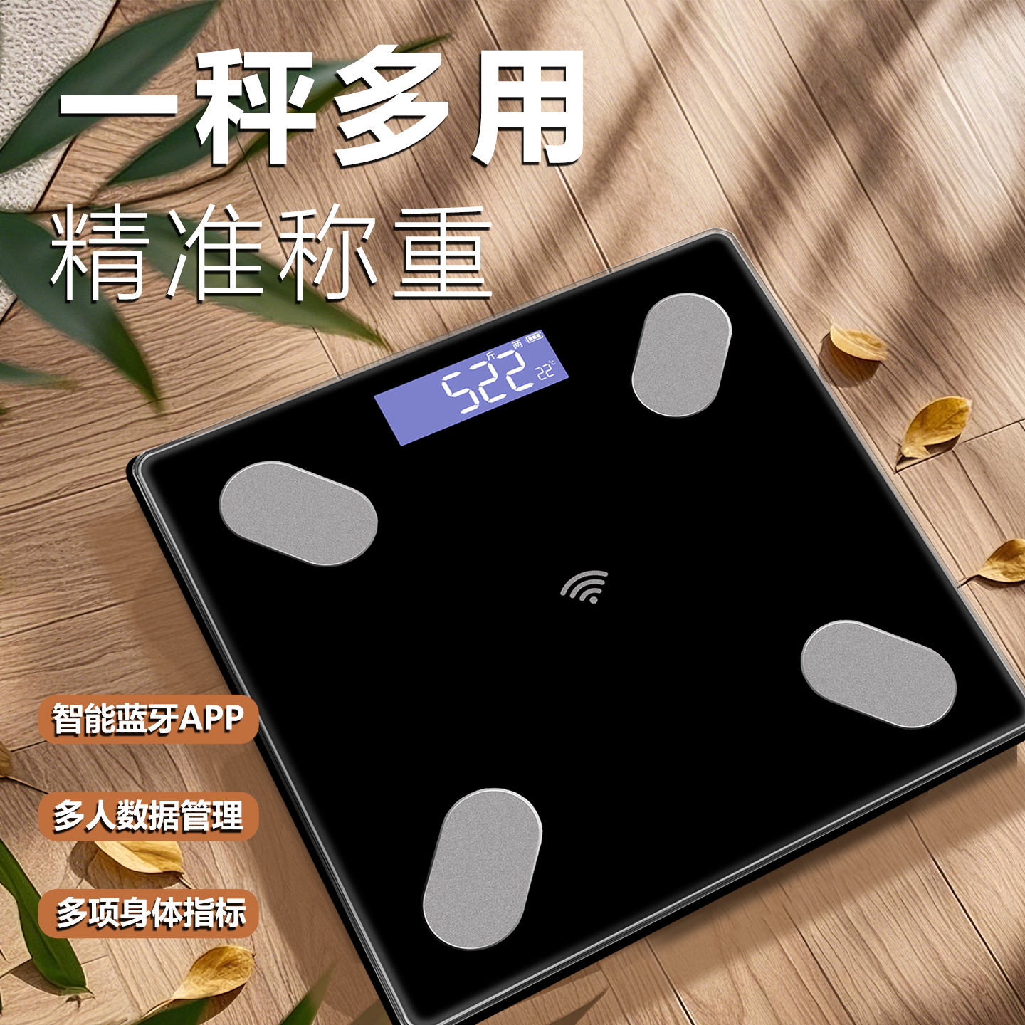 体重秤减肥智能APP体脂称