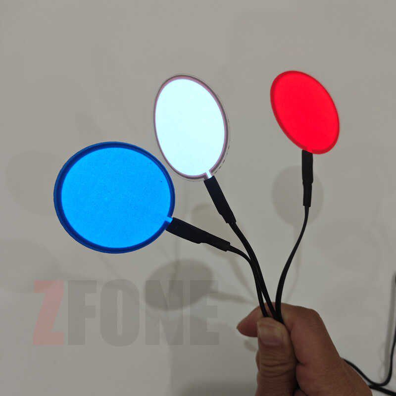 可裁剪LED发光片超薄发光板冷光片电池款导光板背光板柔性灯板12V