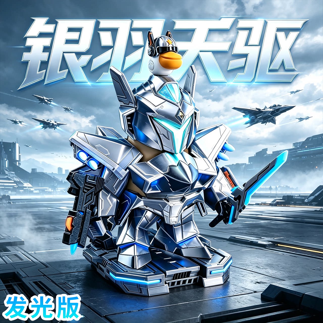 银翼机甲卡皮巴拉磁吸玩具威隐3D