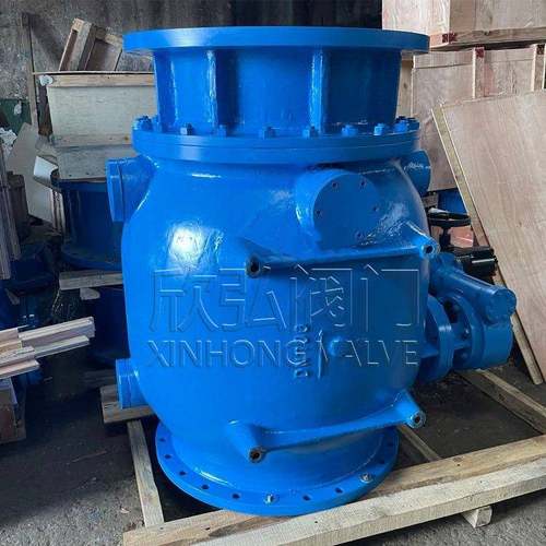 LT942X活塞式流量电动控制阀DN2200水电站调流调压阀阀消能阀