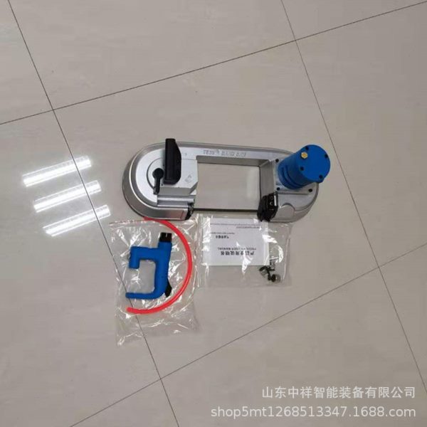 矿用气动带式锯  手持式轨道金属风动切割锯  JQD-10矿用气动锯