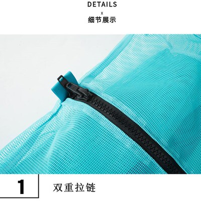 潜水包潜水装备器材包可折叠大号网袋潜包户外手提加厚网布脚蹼包