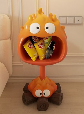 轻奢客厅边几大型电视柜沙发旁边床头落地装饰品开业搬家礼物摆件