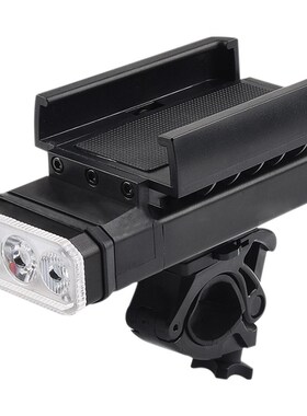 新款3头T6灯芯可旋转户外自行车前灯带电显骑行装备山地车灯