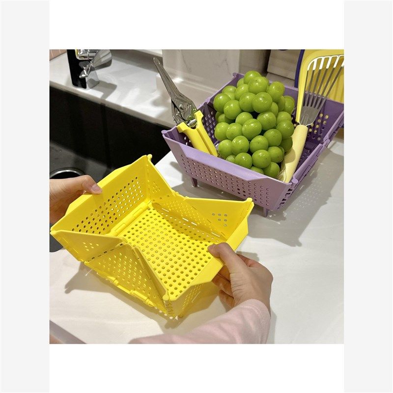 洗菜盆沥水篮新款可折叠收纳篮厨房水槽边沥水架洗菜篮洗水果神器,餐饮具,洗菜盆/沥水篮/漏水筛,淘宝优惠券,粉丝福利购,淘宝优惠卷