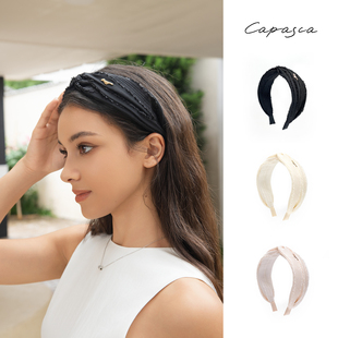 CAPASCA卡帕萨小众设计重工轻奢蕾丝发箍