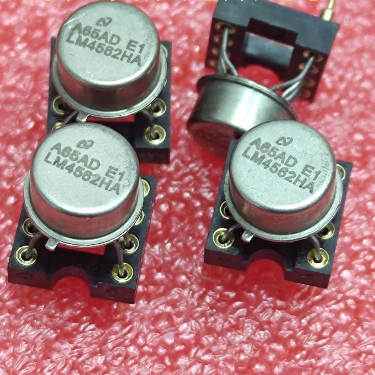 正品进口金封LM4562HA双运放 声音效果一插即全面提升