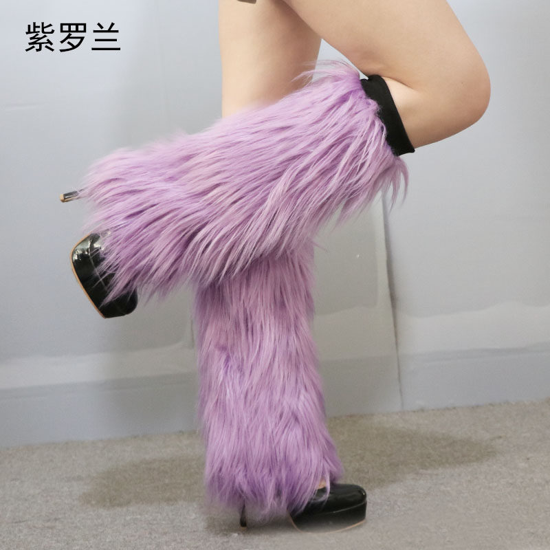 仿羊毛毛袜套靴筒套脚套毛护带灯腿套皮草鞋套长中短款彩色秋冬,女士内衣/男士内衣/家居服,长筒袜,淘宝优惠券,粉丝福利购,淘宝优惠卷