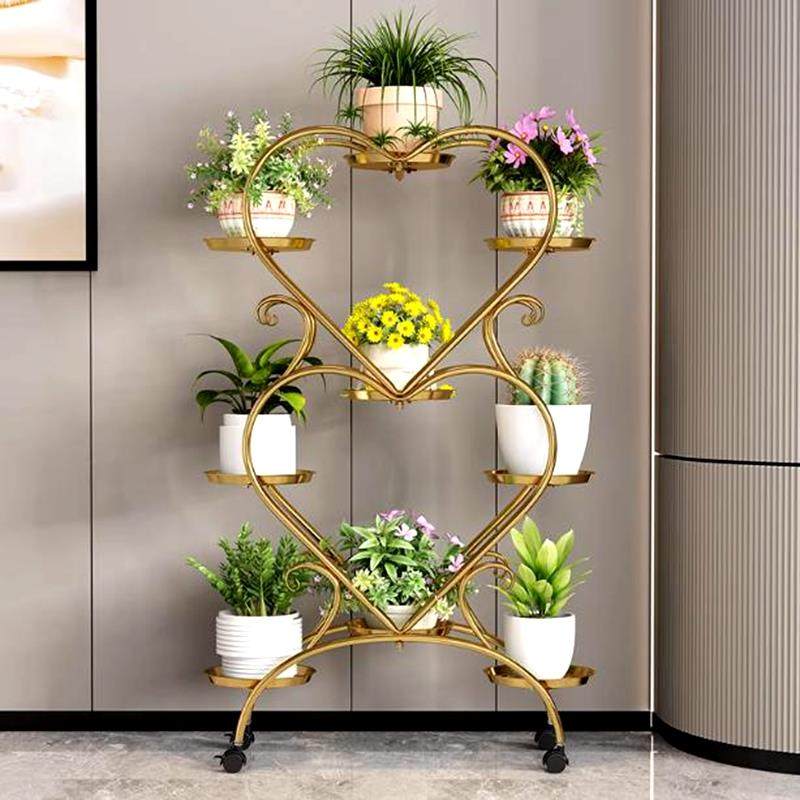 花架阳台落地式可移动客厅结实耐用新款铁艺多肉绿箩放花盆置物架,住宅家具,花架/花几,淘宝优惠券,粉丝福利购,淘宝优惠卷