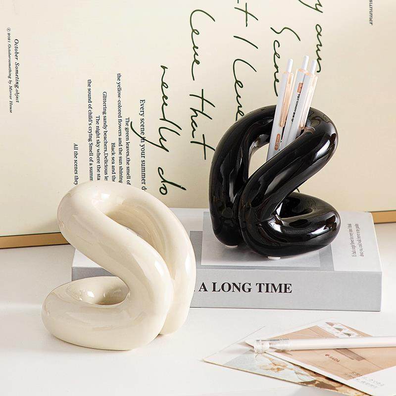 收纳架化妆笔刷梳妆台置物架筷子架桌面收纳笔筒牙具陶瓷整理架,收纳整理,整理架/置物架/收纳架,淘宝优惠券,粉丝福利购,淘宝优惠卷