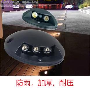 地埋灯步道踏步台阶免开孔透光灯人体感应侧发光 led户外防水明装